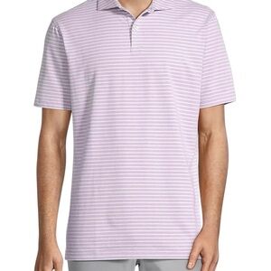 Peter Millar Crown Crafted Albatross Cotton-Blend Piqué Polo Shirt Size XL